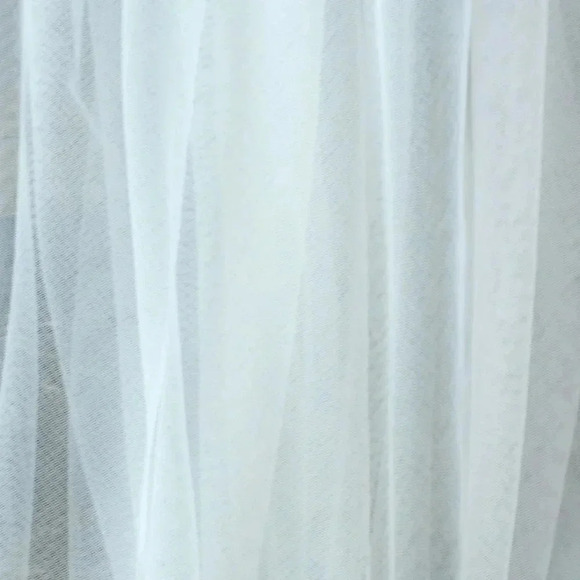 (ON SALE) Beautiful Long Lace Wedding Cape Crystal Bead Wedding Cape - Picture 7 of 7